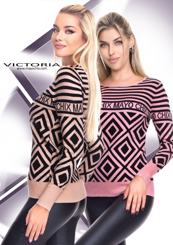 Viktoria kötött pulóver/ F