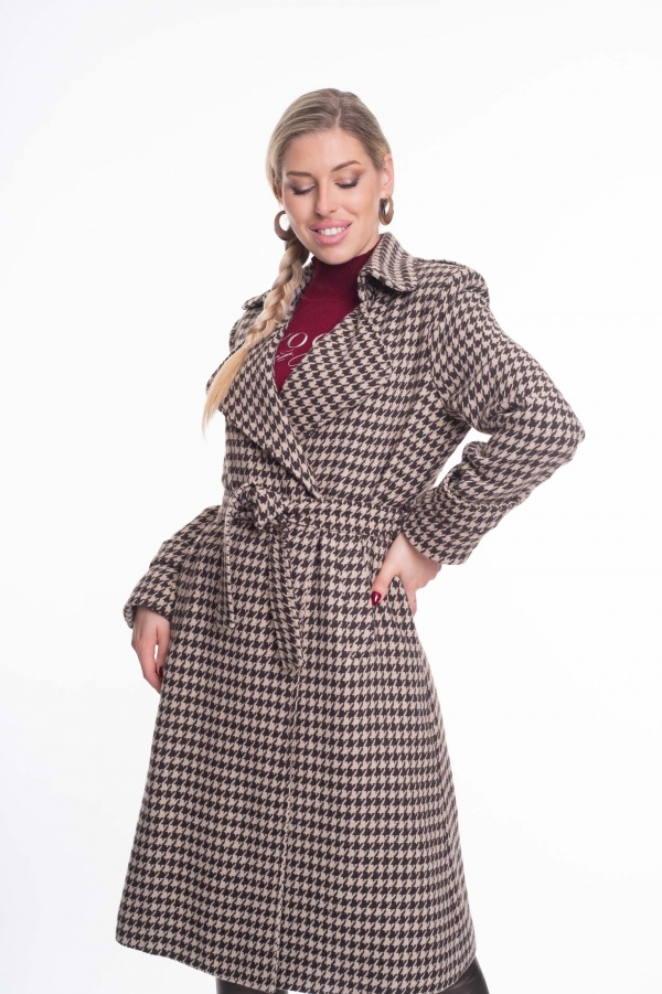 Master mintás kabát