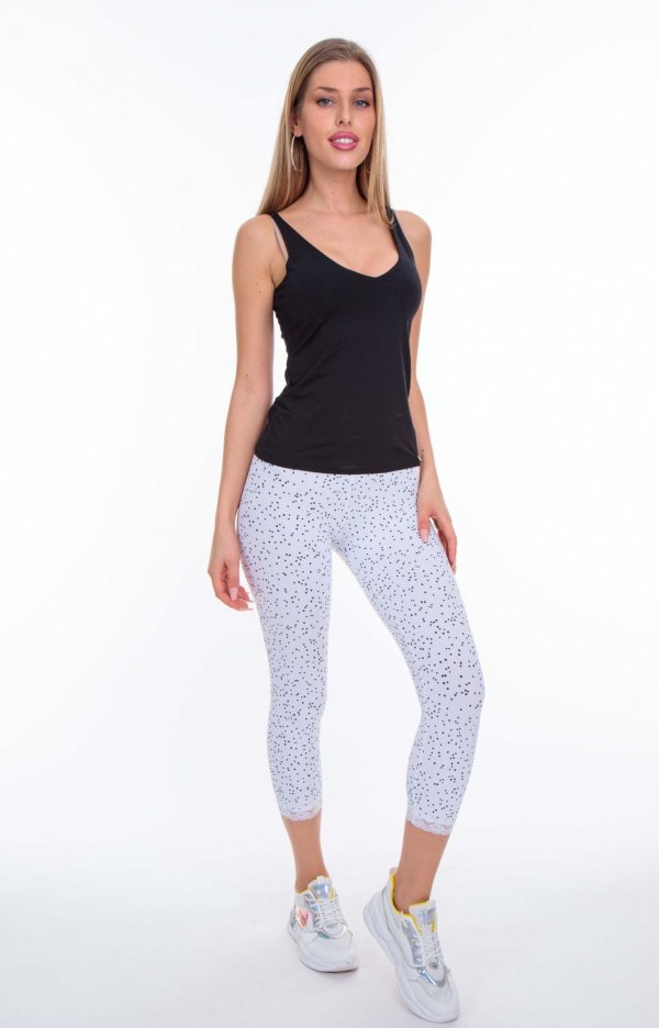 Slim mintás nadrág [o]