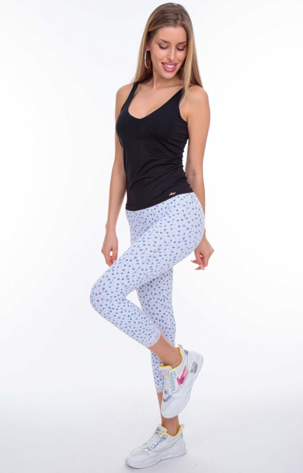 Slim mintás nadrág [o]