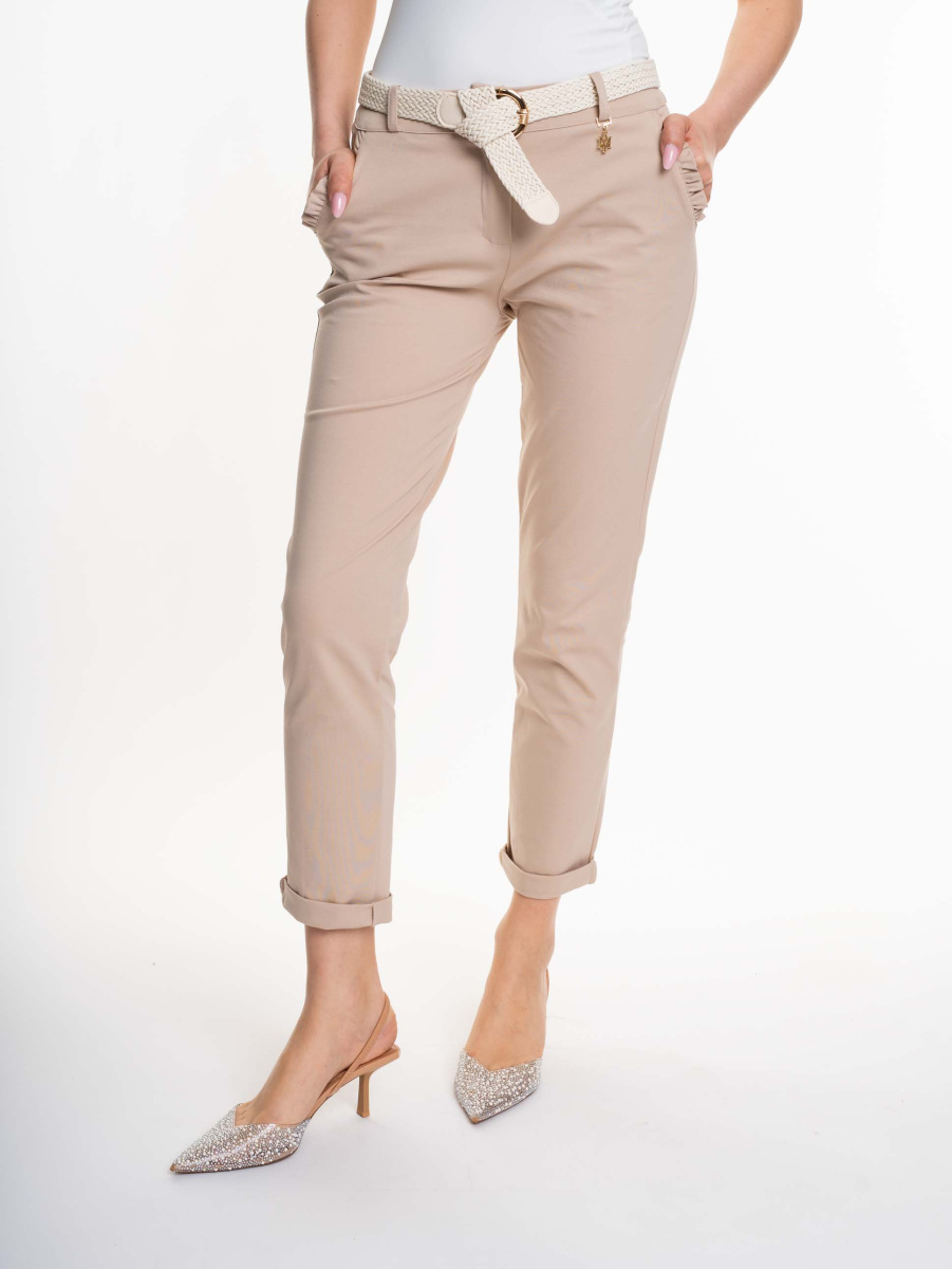 Escalade nadrág fonott övvel/ S