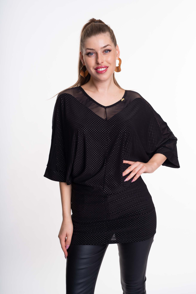 Hazel mintás alkalmi tunika/ F