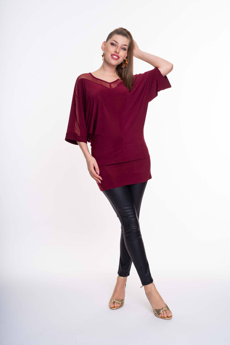 Hazel mintás alkalmi tunika/ F