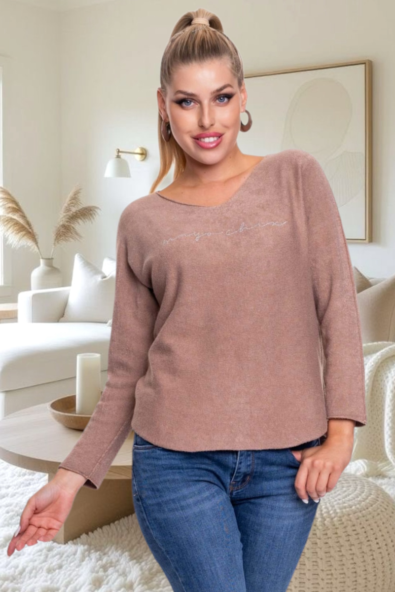 Ireland kötött pulóver ,,kis csili