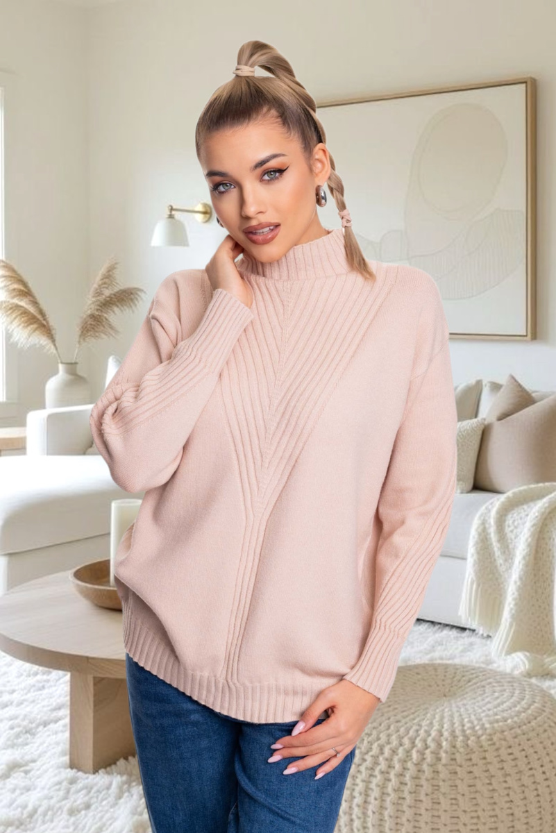 Jazzy kötött pulóver/ F