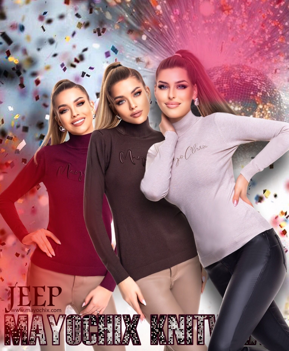 Jeep hímzett garbó/ F