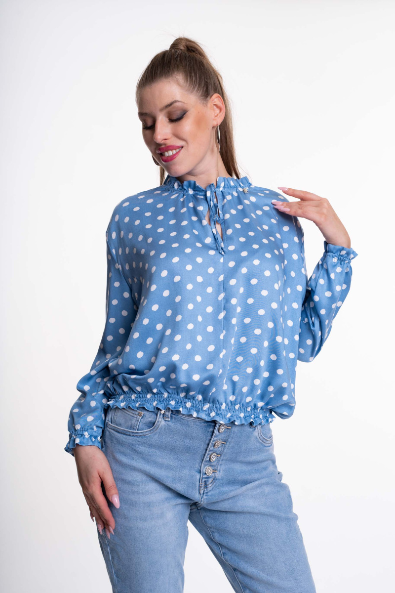 Karlof mintás blúz/ S