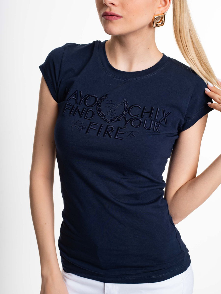 Light hímzett póló II./ S