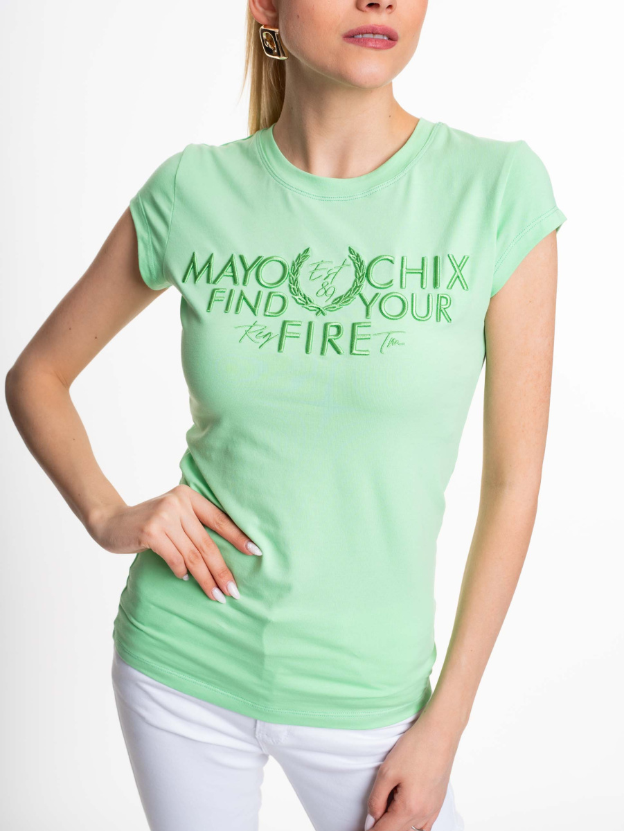 Light hímzett póló II./ S