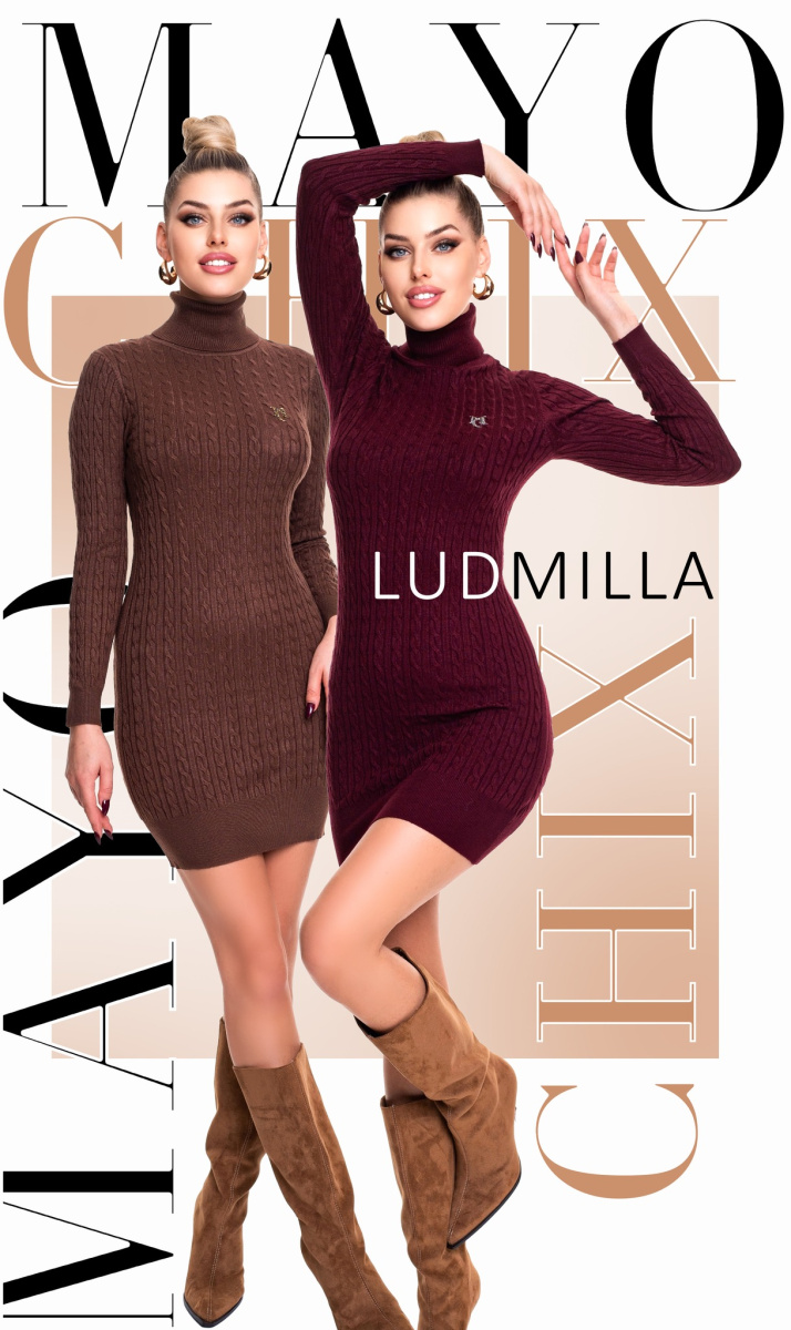 Ludmilla kötött ruha/ F