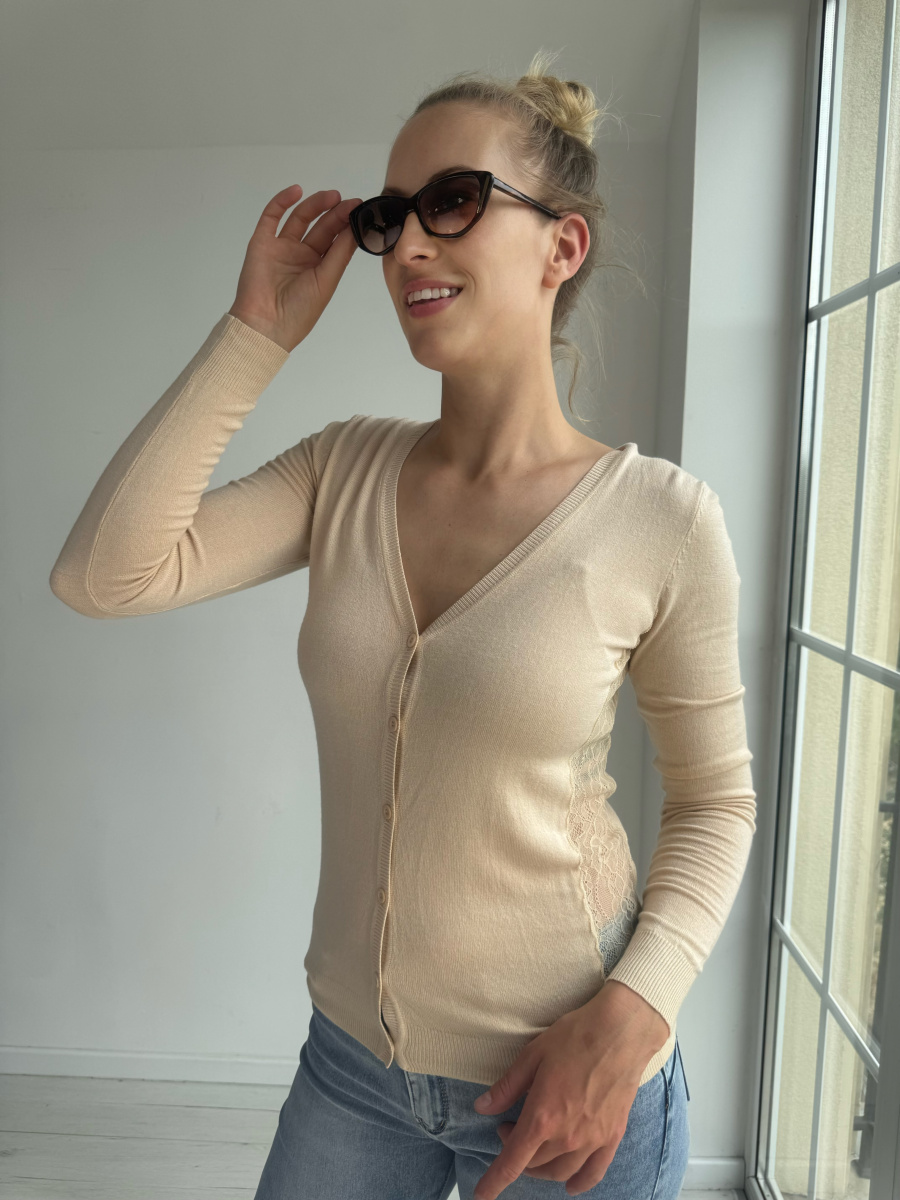 Andy kötött kardigán [o]