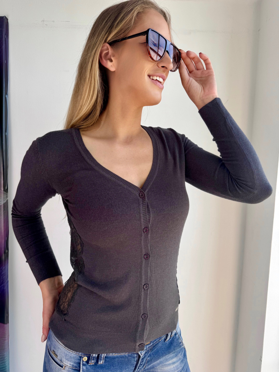 Andy kötött kardigán [o]