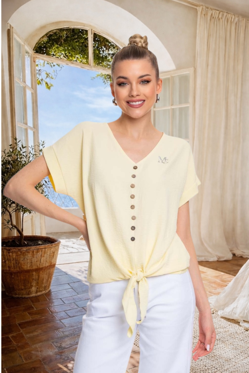 Austin krepp blúz/ S