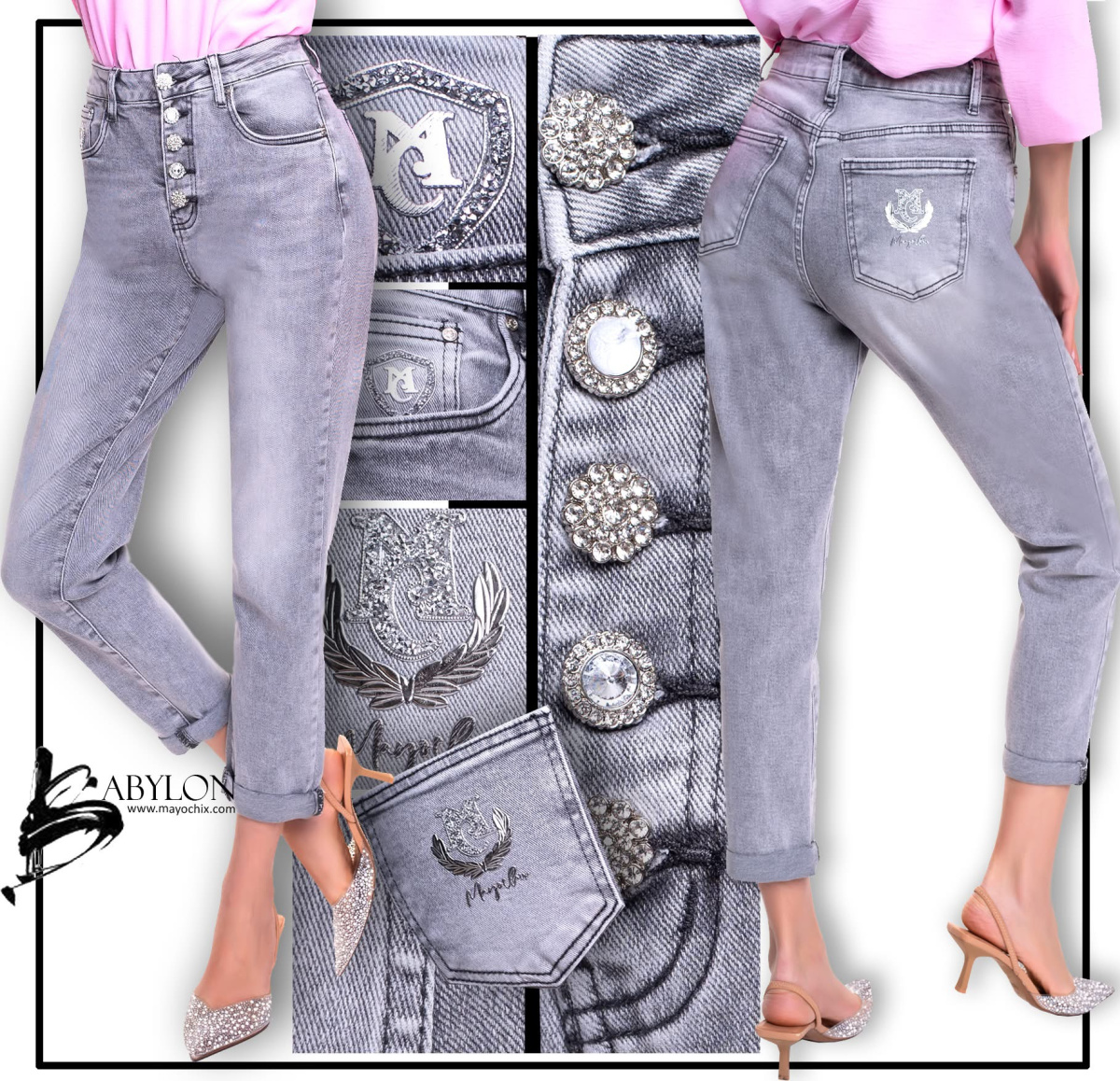 Babylon szürke farmer/ S