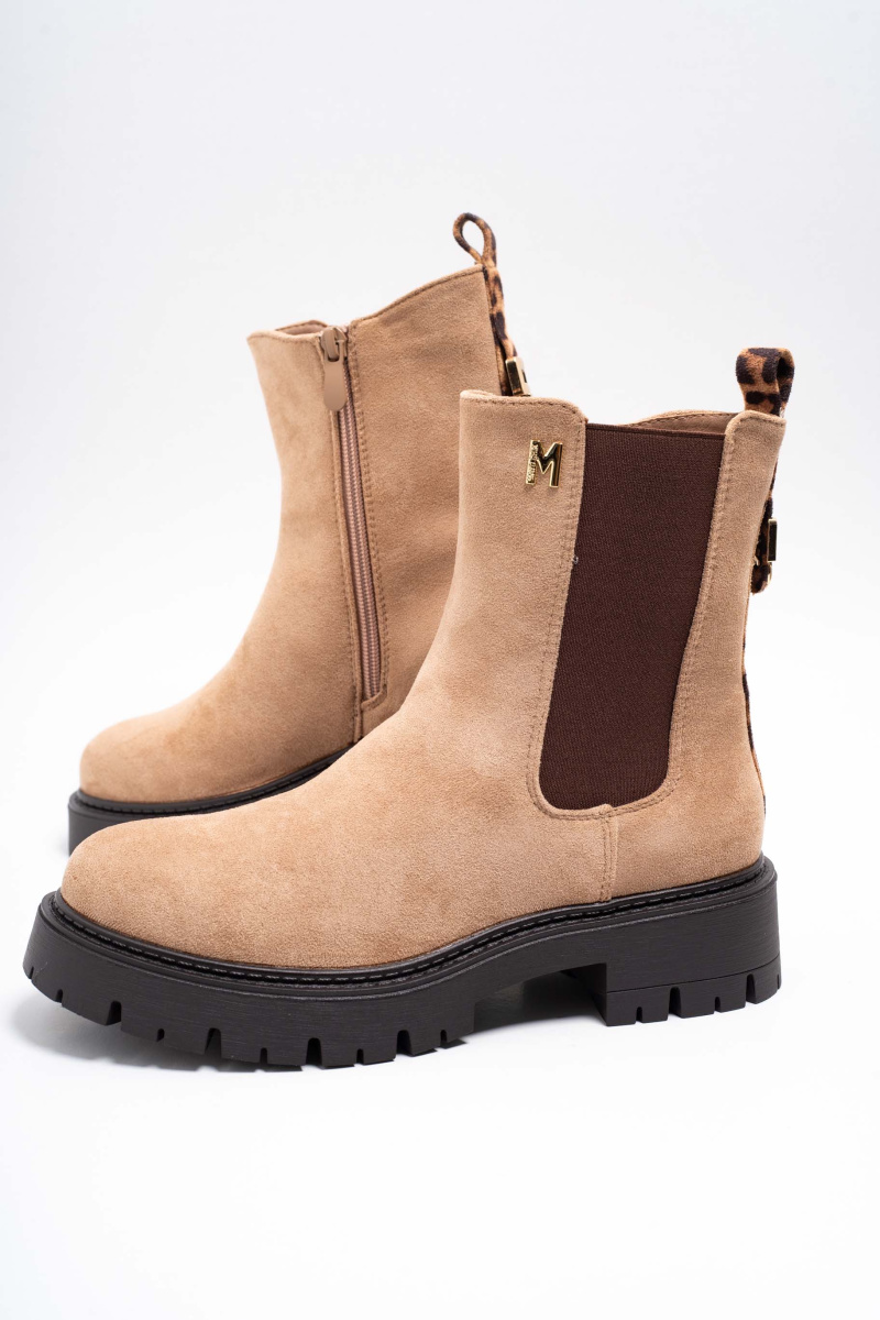 Bézs bokacsizma 5235/ F