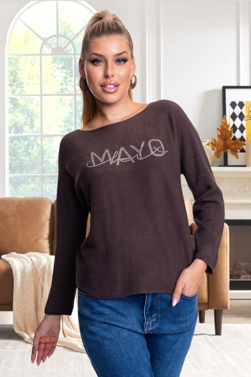 Bonanza kötött pulóver 