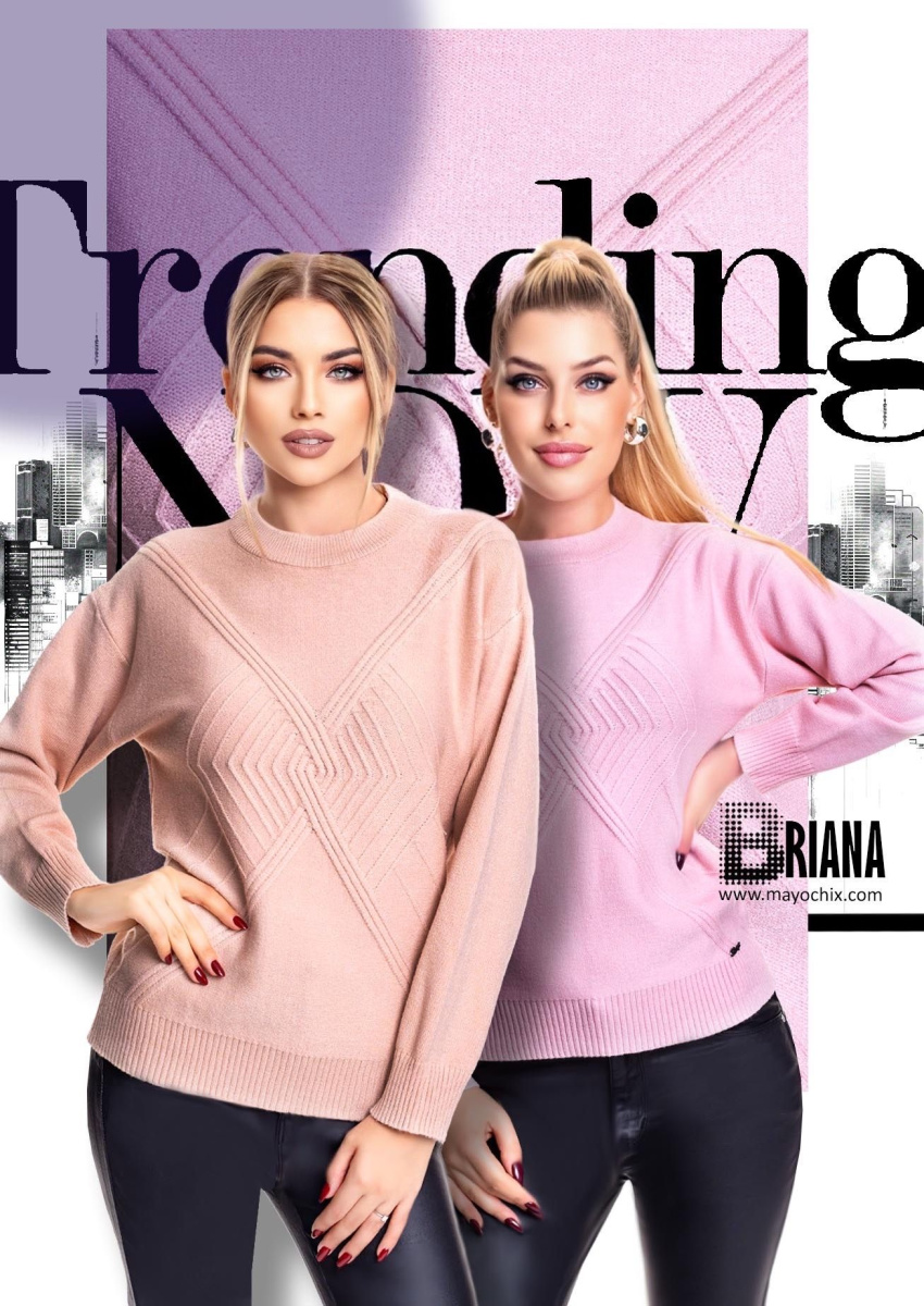 Briana kötött pulóver/ F