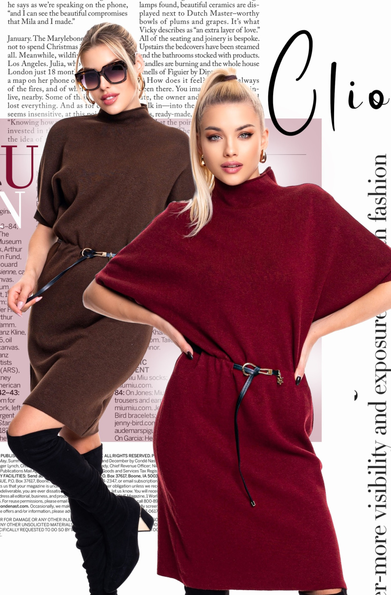 Clio kötött ruha/ F