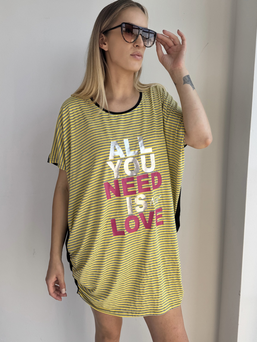 Color csíkos tunika [o]