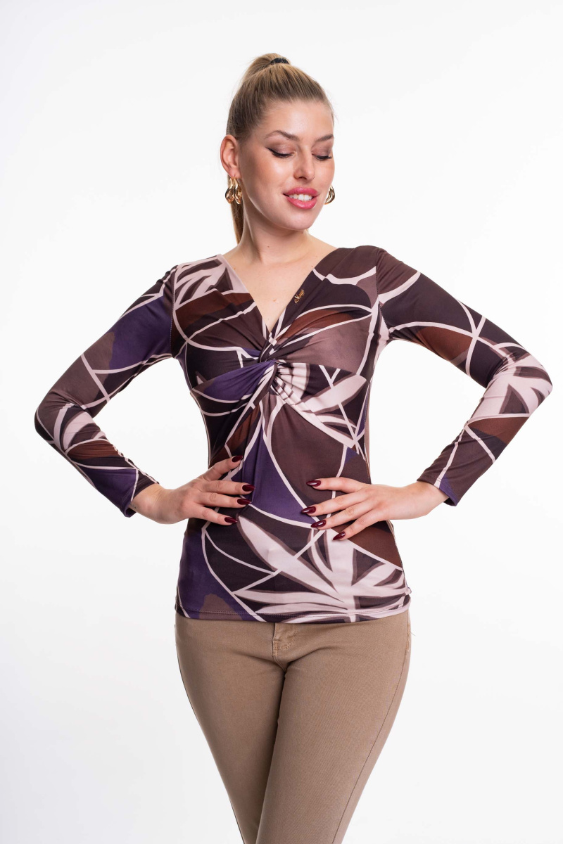 Creek mintás felső/ F