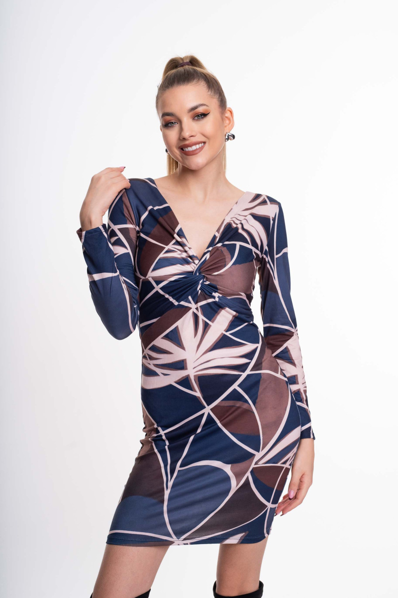 Creek mintás ruha/ F