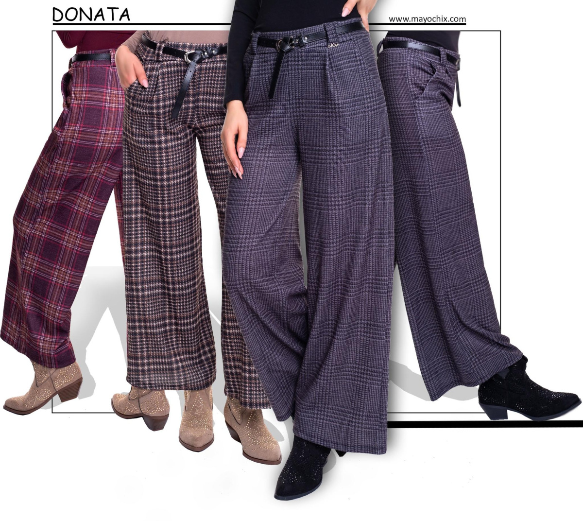 Donáta mintás nadrág/ F