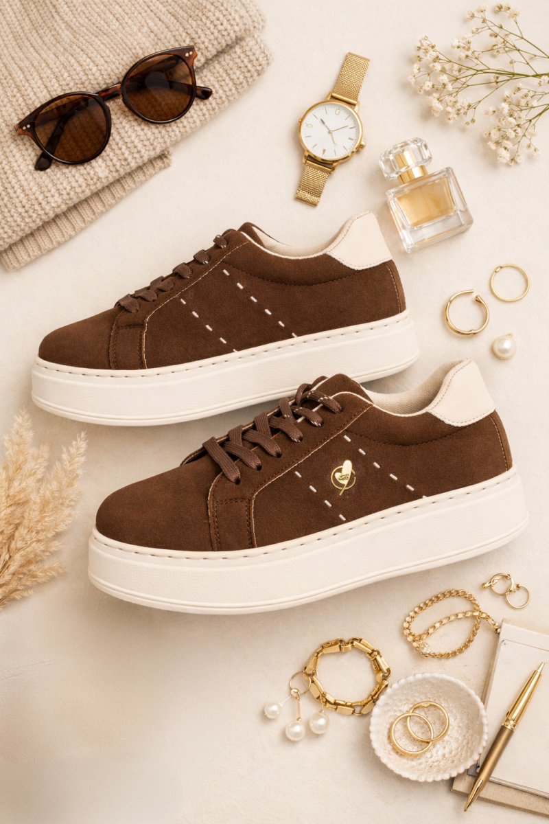 Emelt talpú félcipő 6105/ S