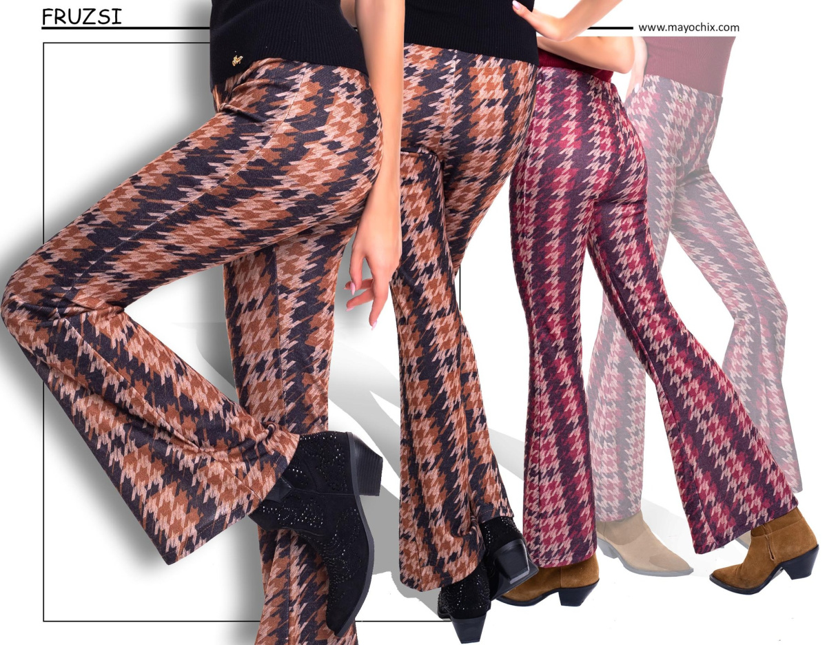 Fruzsi mintás nadrág/ F