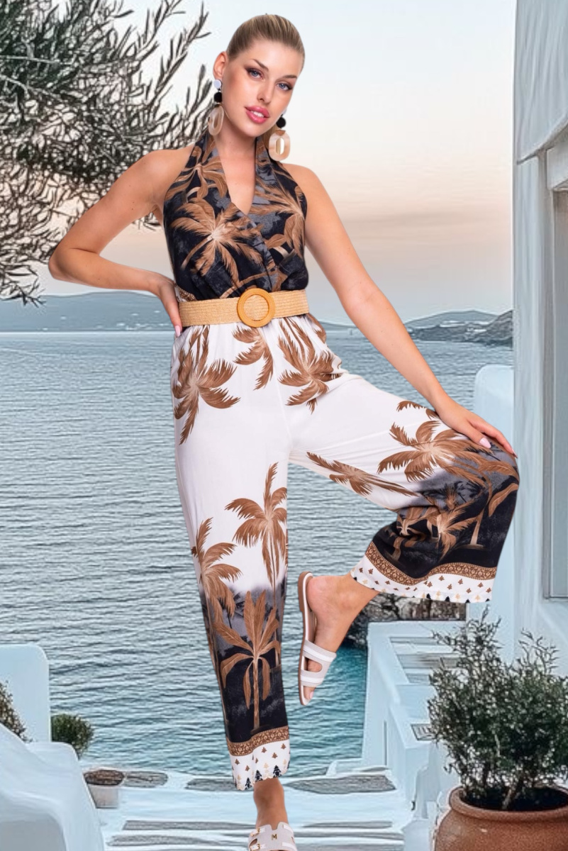 Hacienda mintás overall