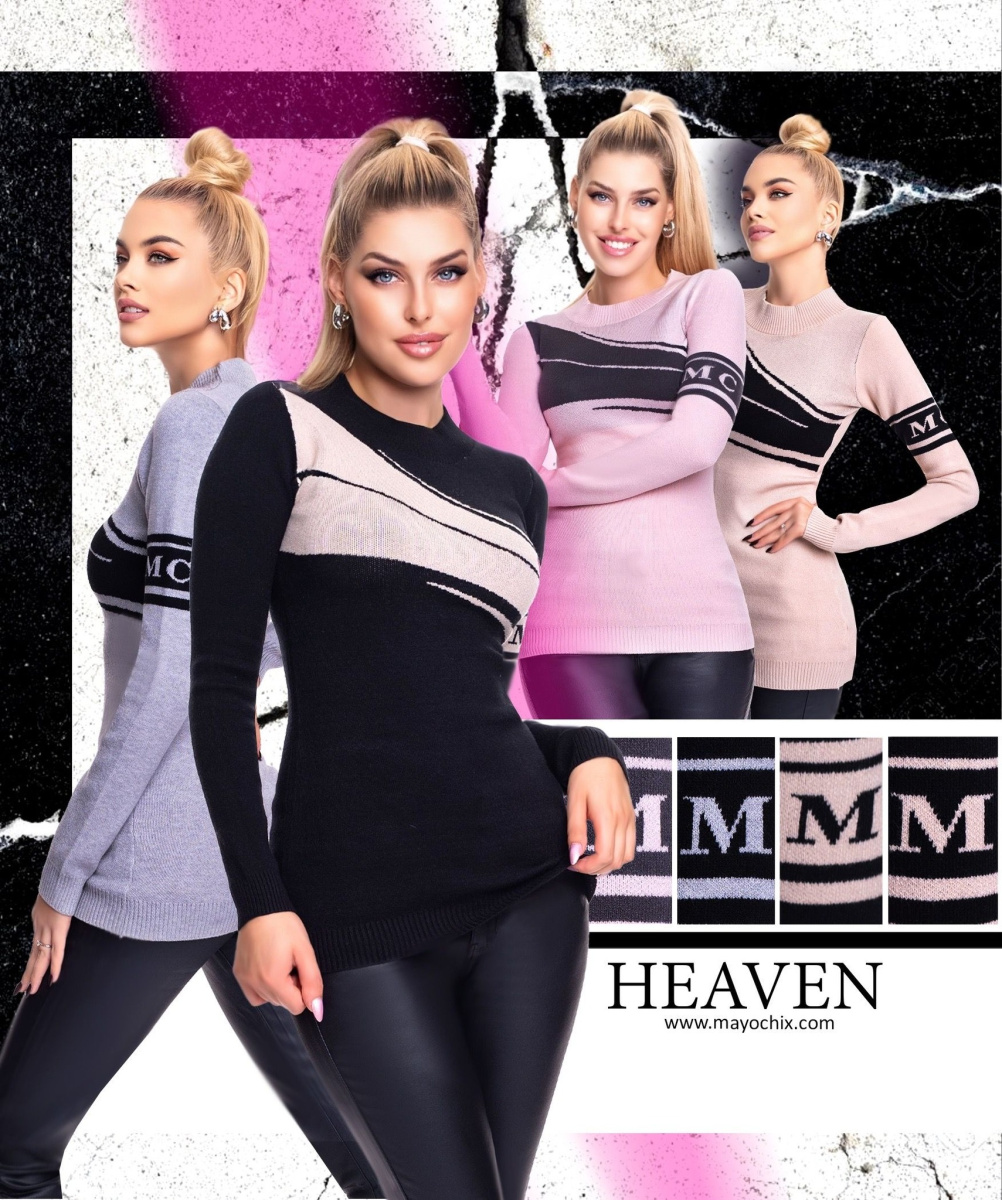 Heaven kötött pulóver/ F