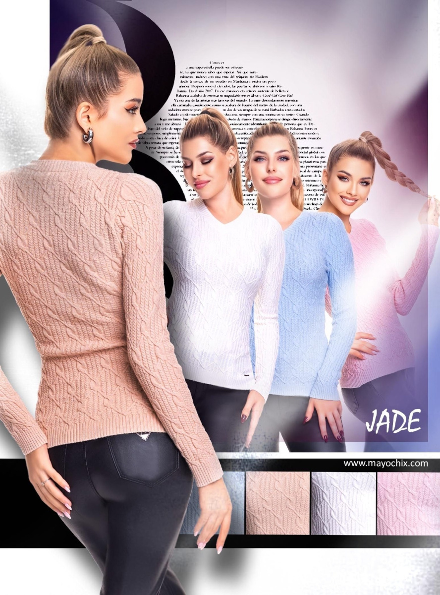 Jade kötött pulóver/ F