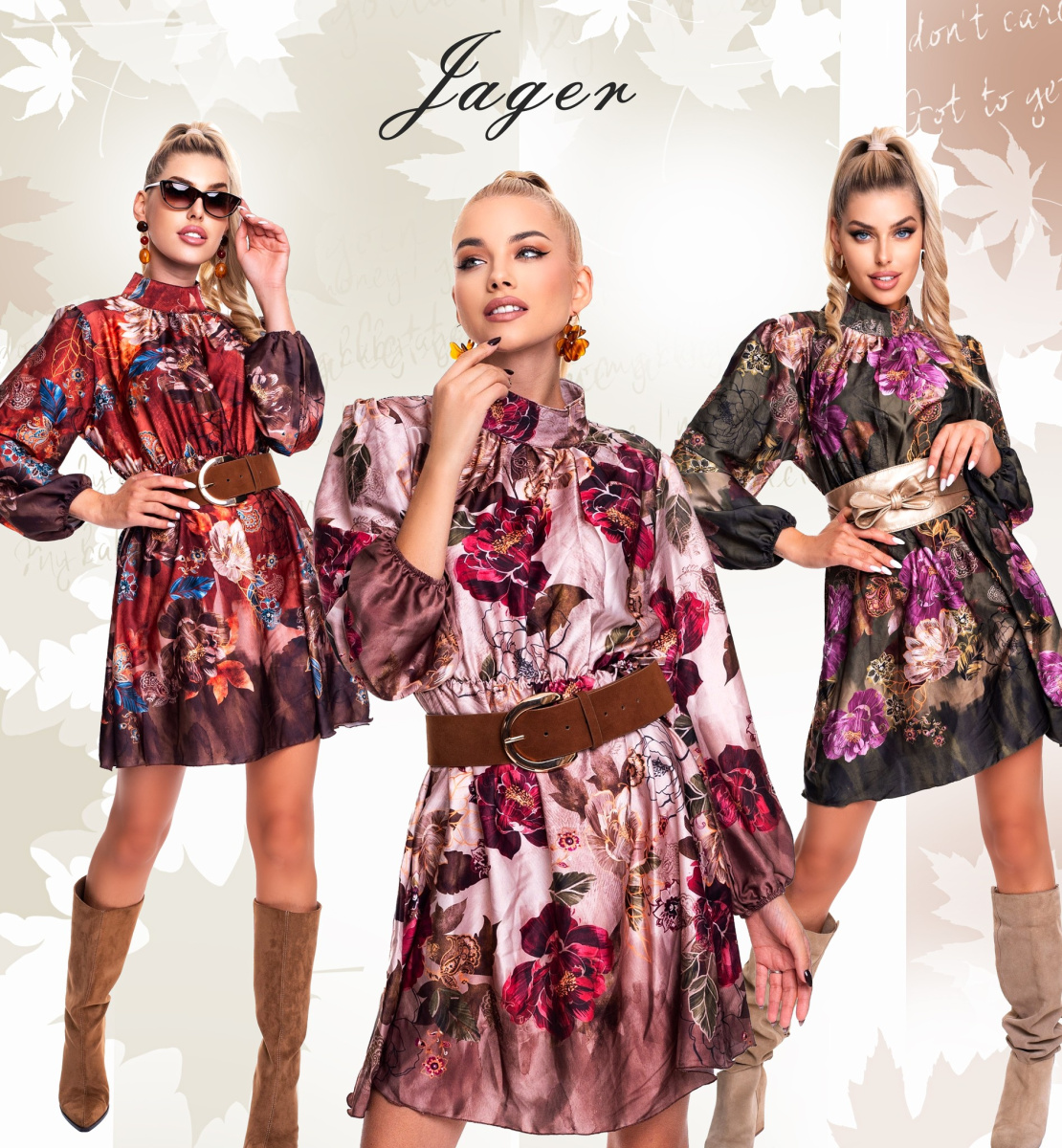 Jager mintás ruha/ F