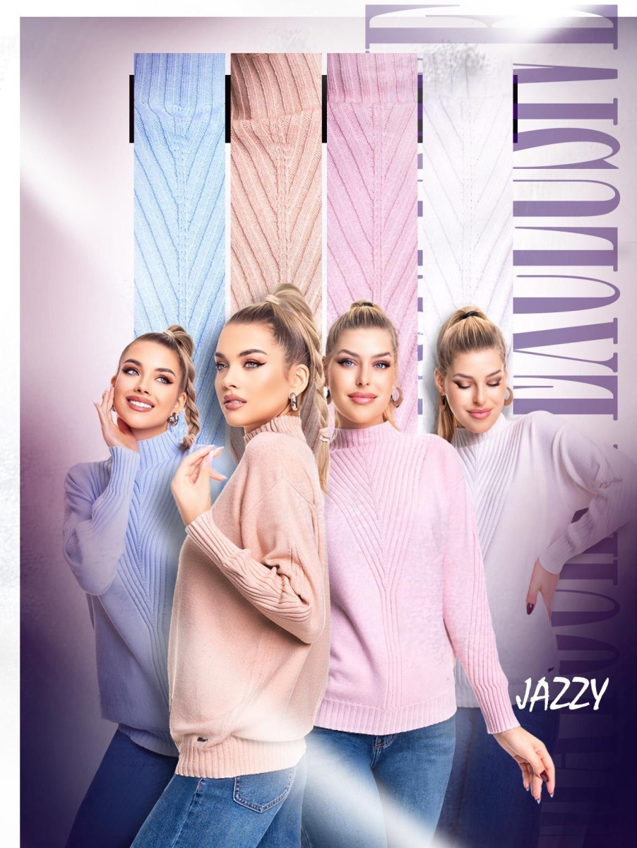 Jazzy kötött pulóver/ F