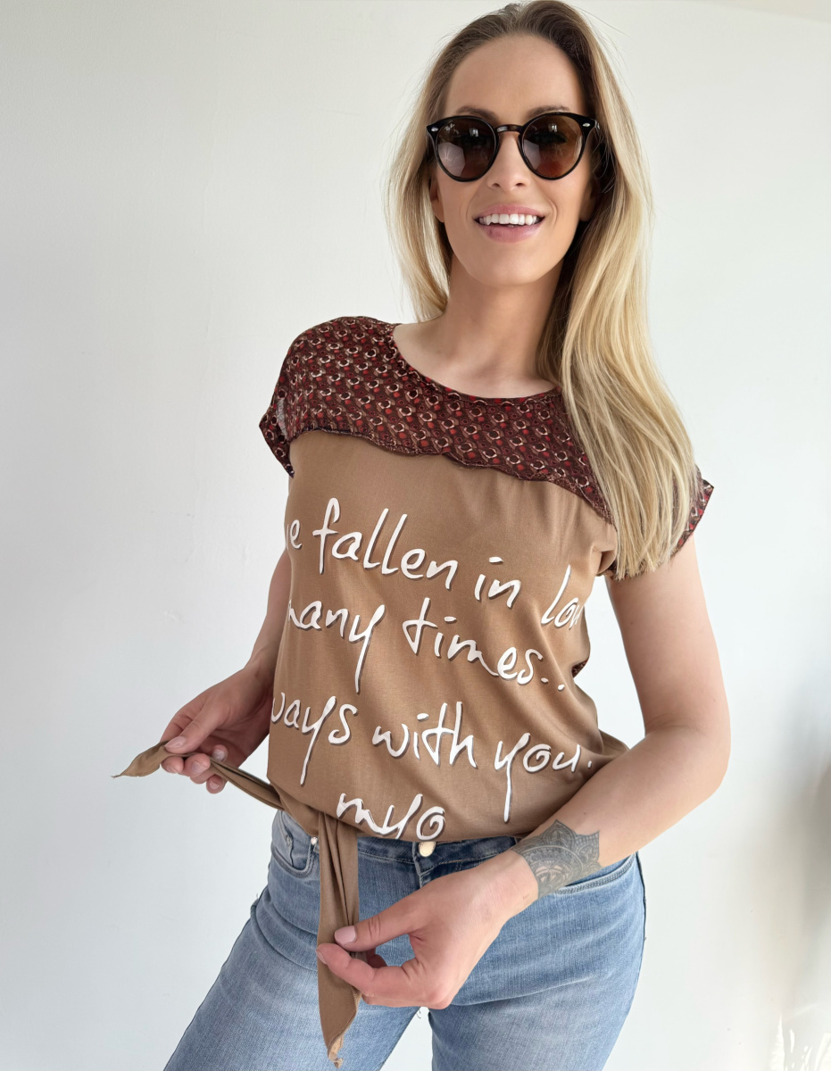 Klau mintás póló [o]