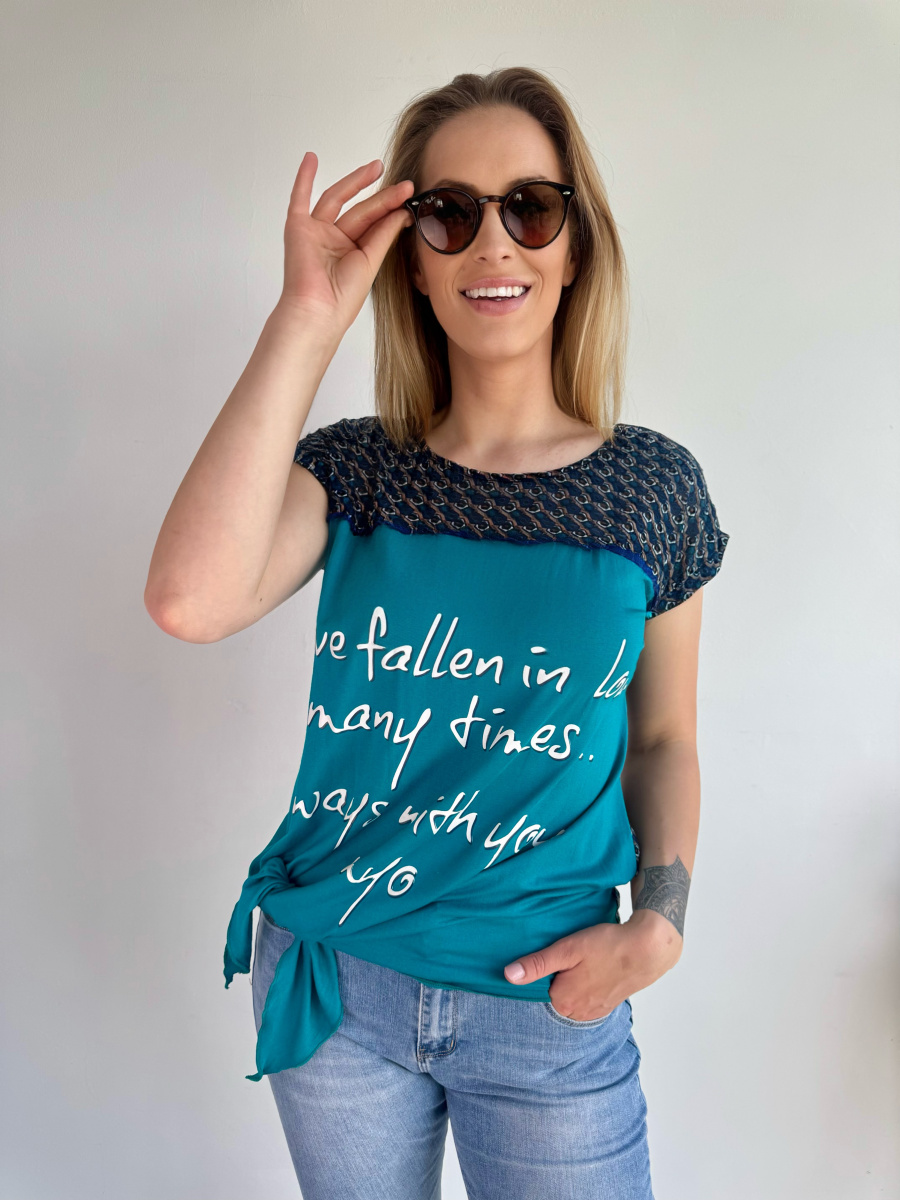 Klau mintás póló [o]