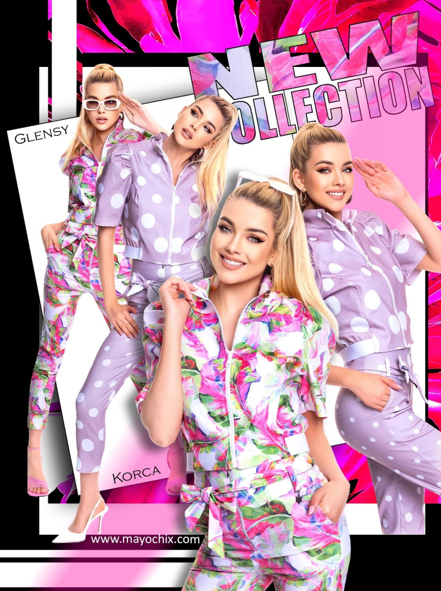 Korca mintás nadrág/ S