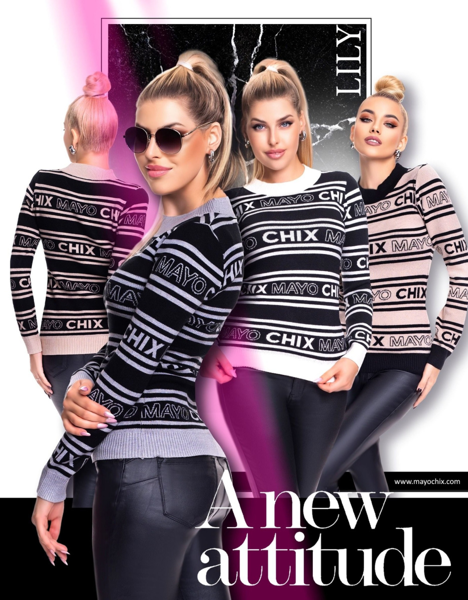 Lily kötött pulóver/ F