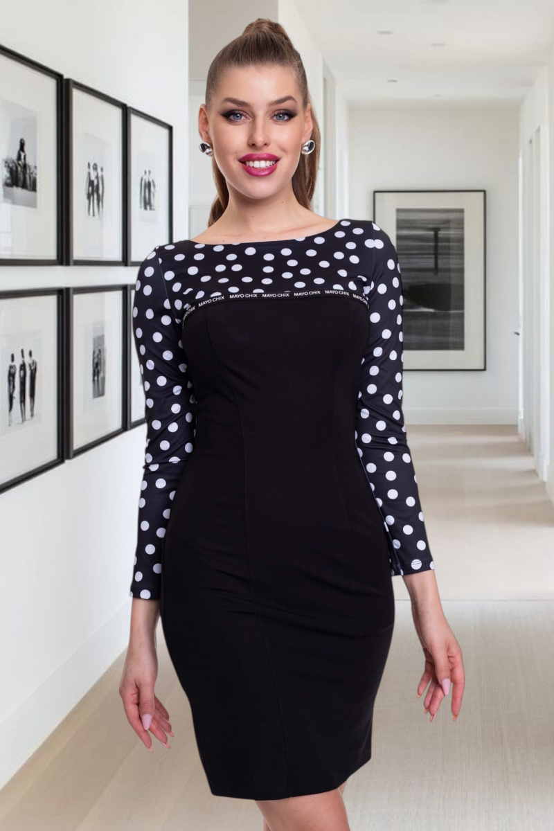 Margret mintás ruha/ S