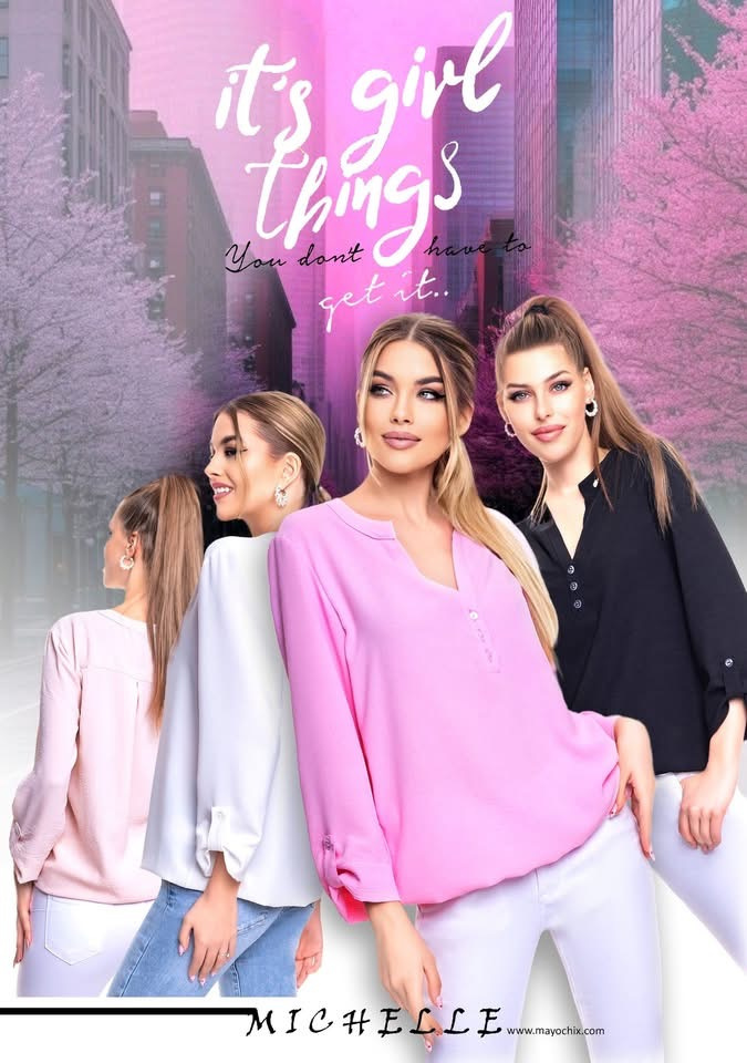 Michelle krepp blúz/ S