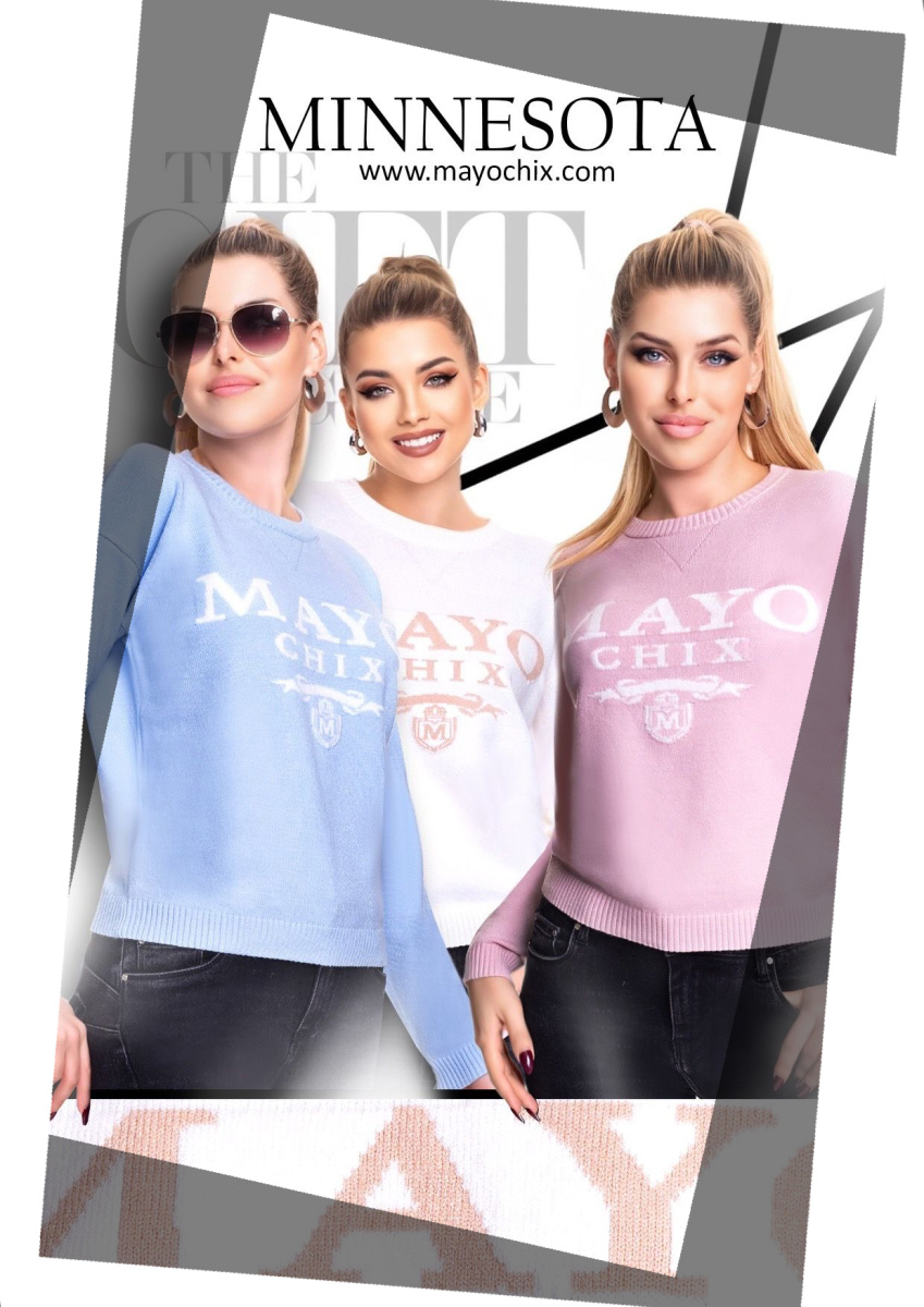Minnesota kötött pulóver/ F