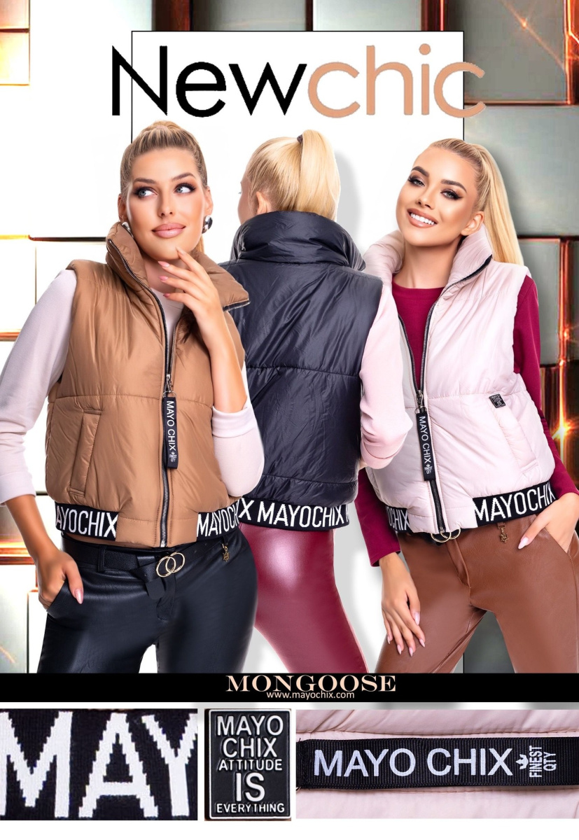 Mongoose pufi mellény/ F