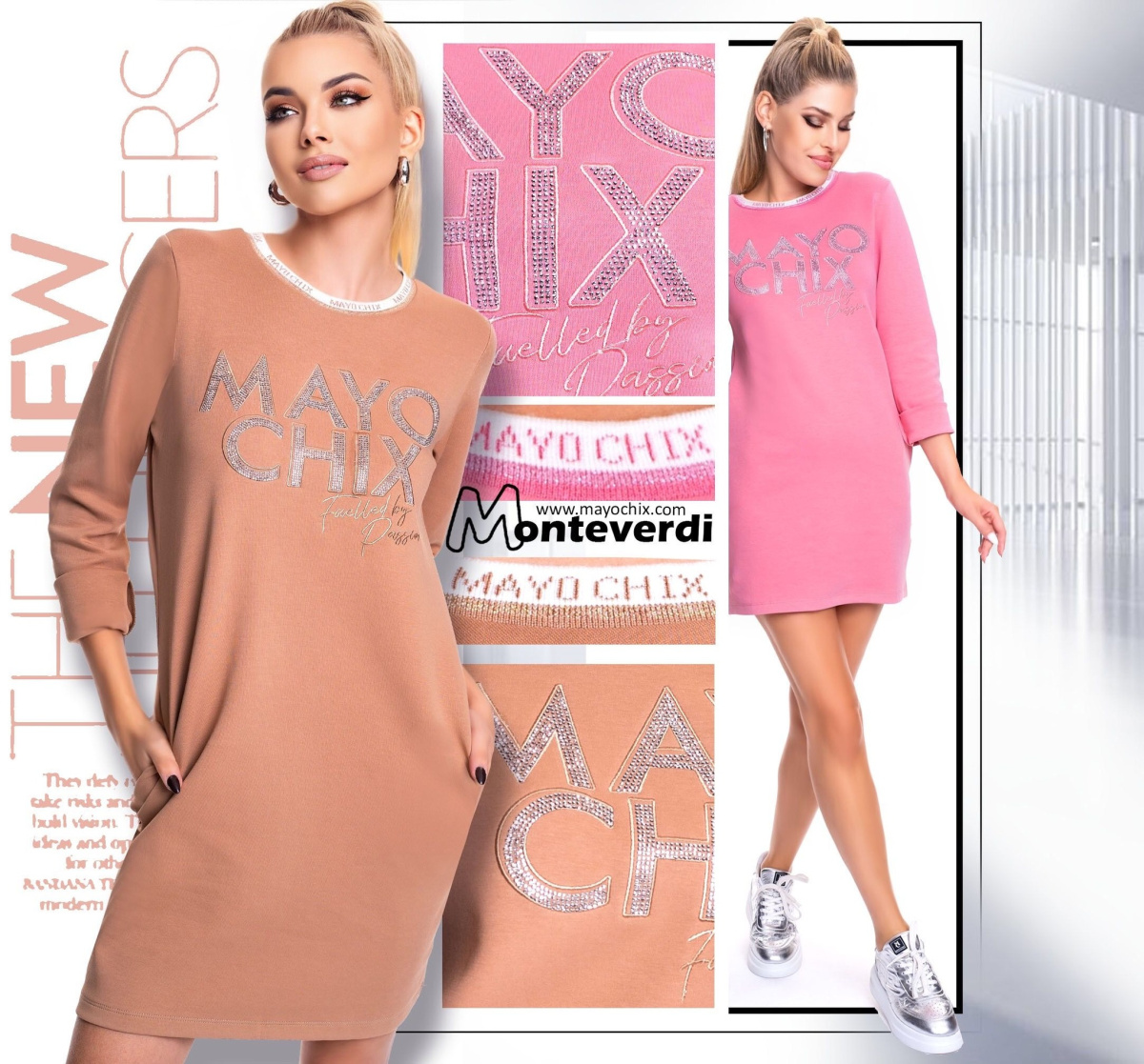 Monteverdi strasszos ruha/ F