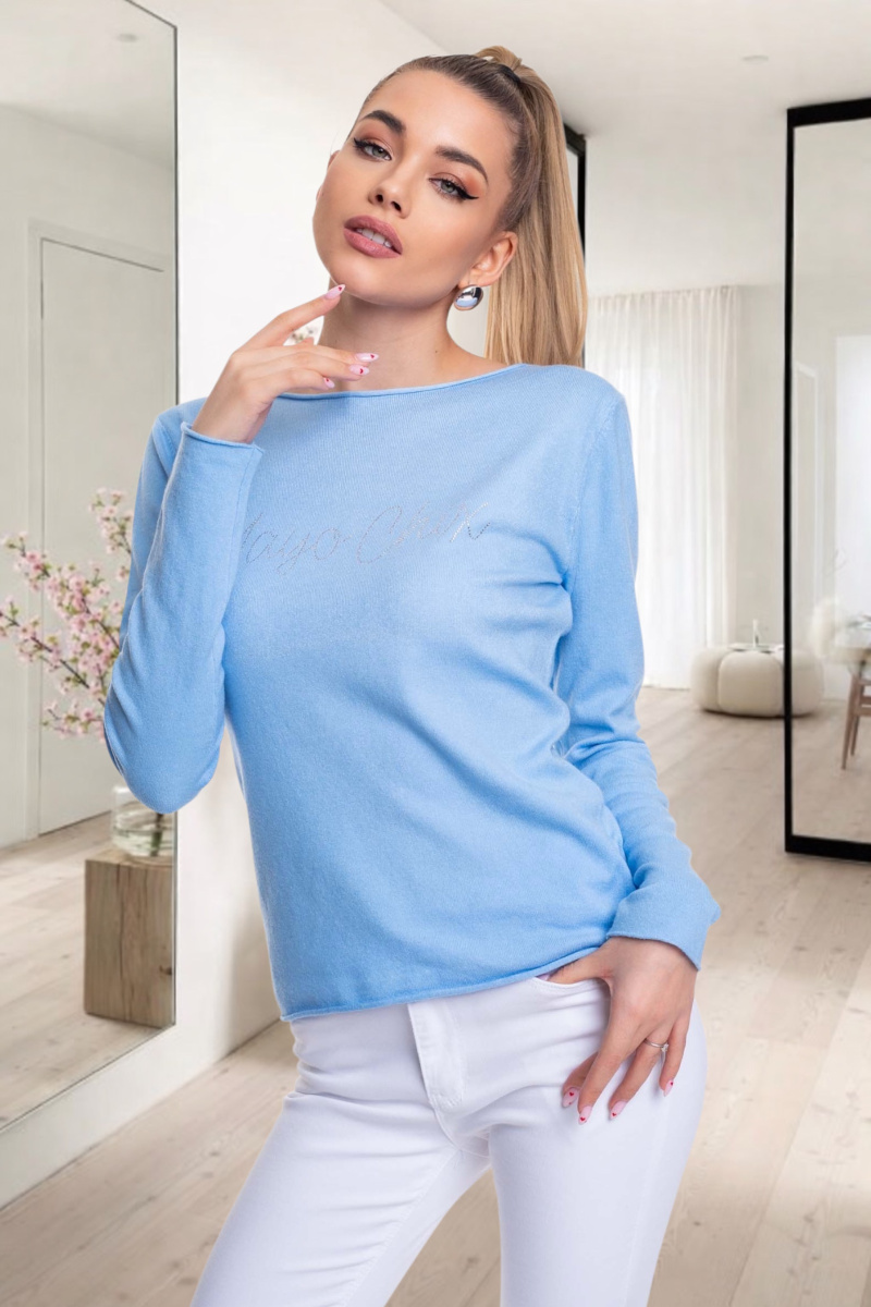 Nápoly kötött pulóver 