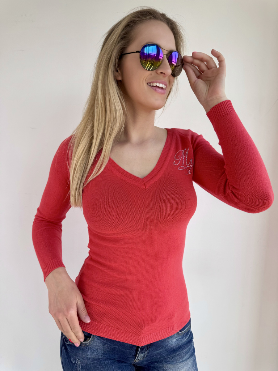 Oliva kötött pulóver [o]