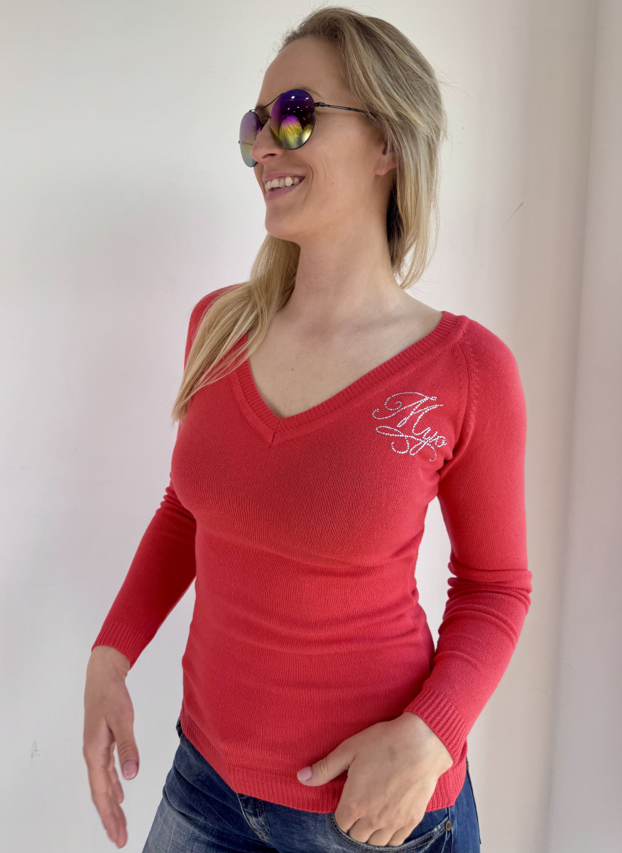 Oliva kötött pulóver [o]