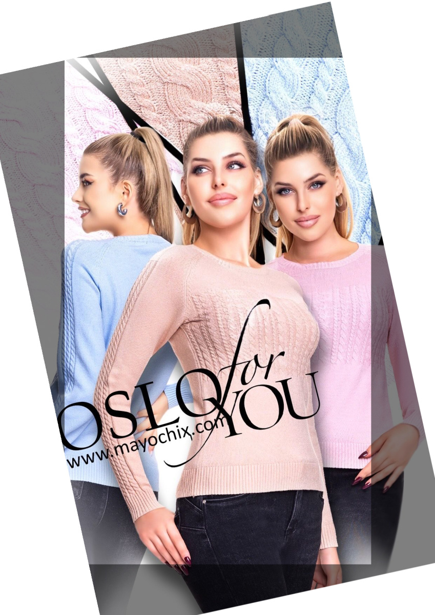 Oslo kötött pulóver/ F