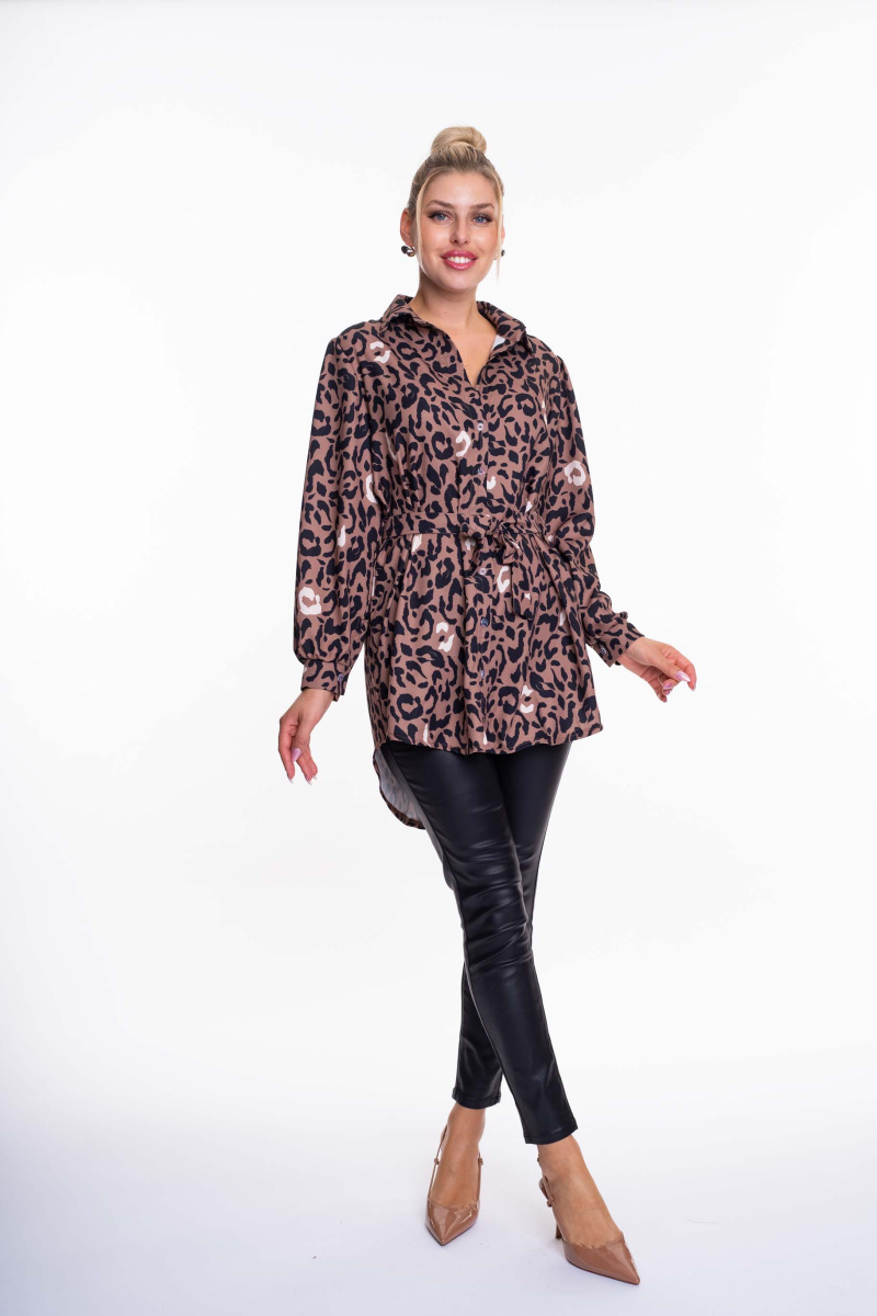 Overton mintás tunika/ F