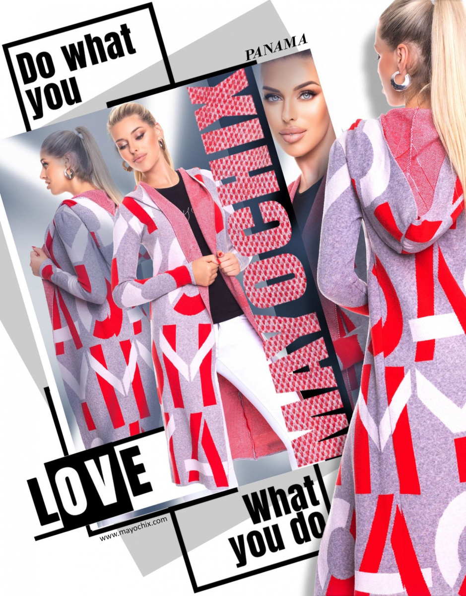 Panama kötött kardigán/ F