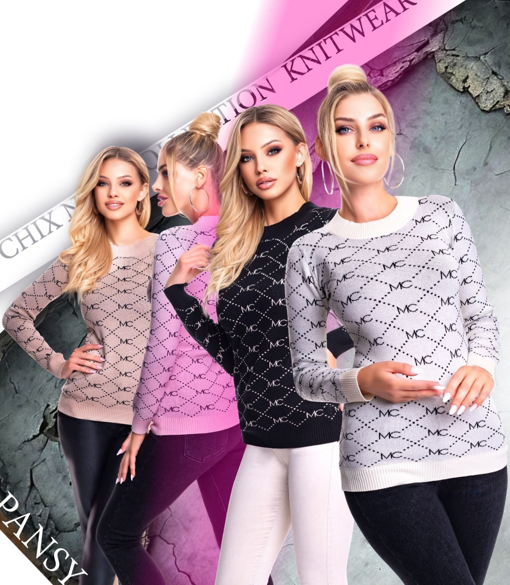 Pansy kötött pulóver/ F