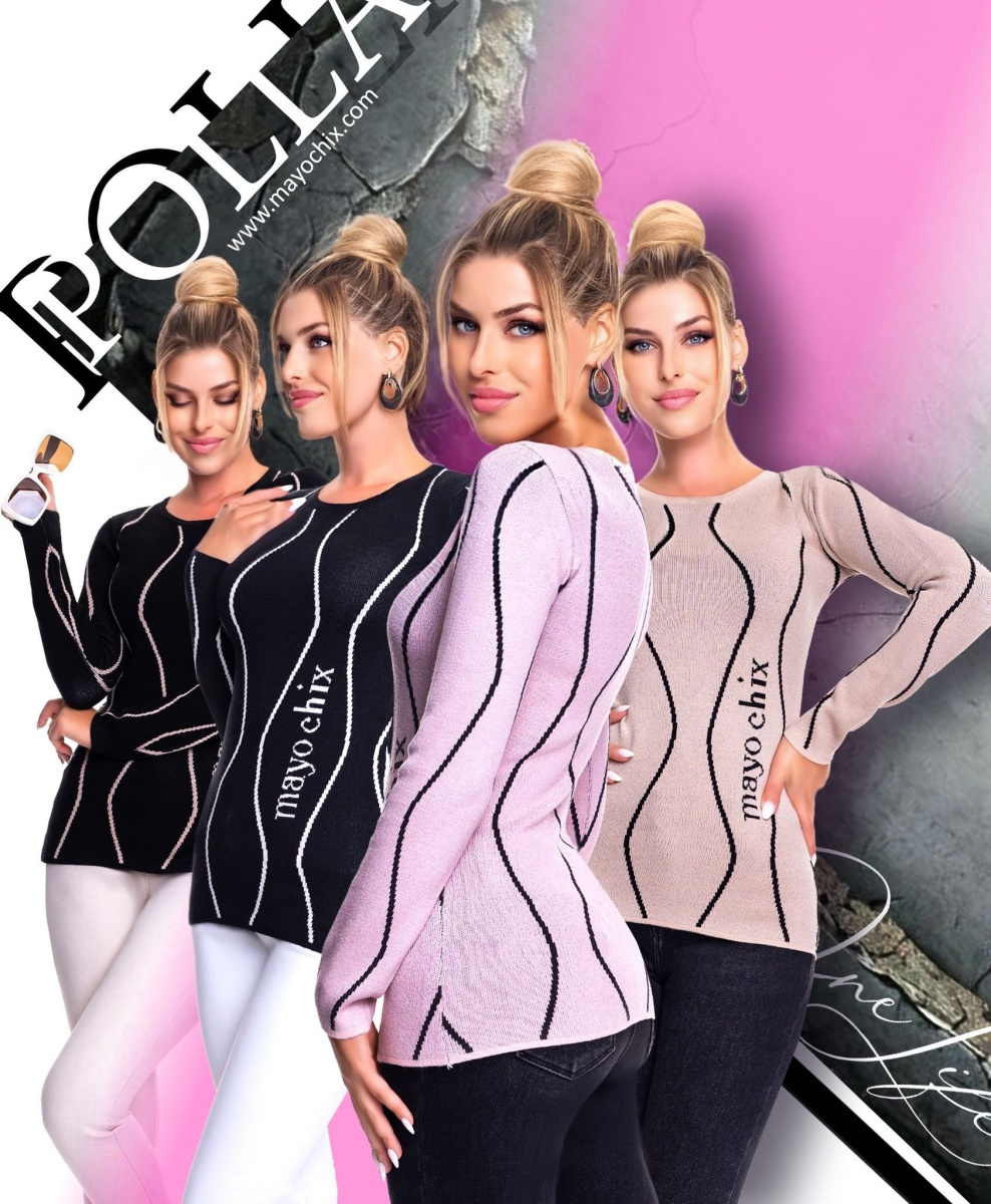 Polla kötött pulóver/ F